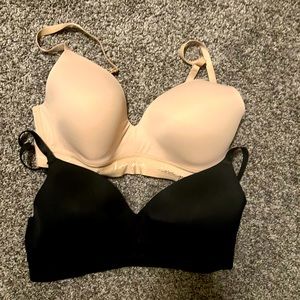 Love Pink lounge Push up wireless Bra set